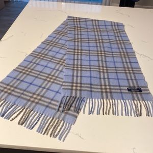 100% Cashmere Burberry Scarf